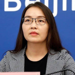 Liu Meiying (Deputy Director General of the Beijing Two Zones Office, Spokesperson of Beijing Bureau of Commerce)